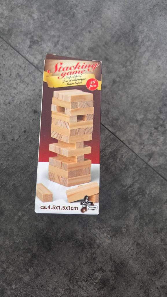 Stapelspeel Stacking Game 36 stuks, Hobby en Vrije tijd, Gezelschapsspellen | Overige, Ophalen of Verzenden, Zo goed als nieuw
