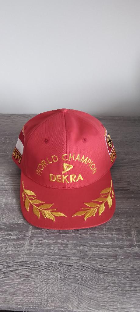 zeer zeldzame pet michael schumacher 1997 F1 world champion, Ophalen of Verzenden, Zo goed als nieuw, Formule 1