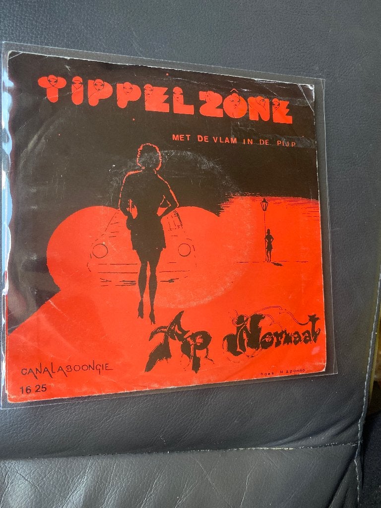 Ap Normaal - Tippelzone / Met de Vlam in de Pijp (7 inch), Cd's en Dvd's, Vinyl | Nederlandstalig, Gebruikt, 7 inch, 1980 - 1989