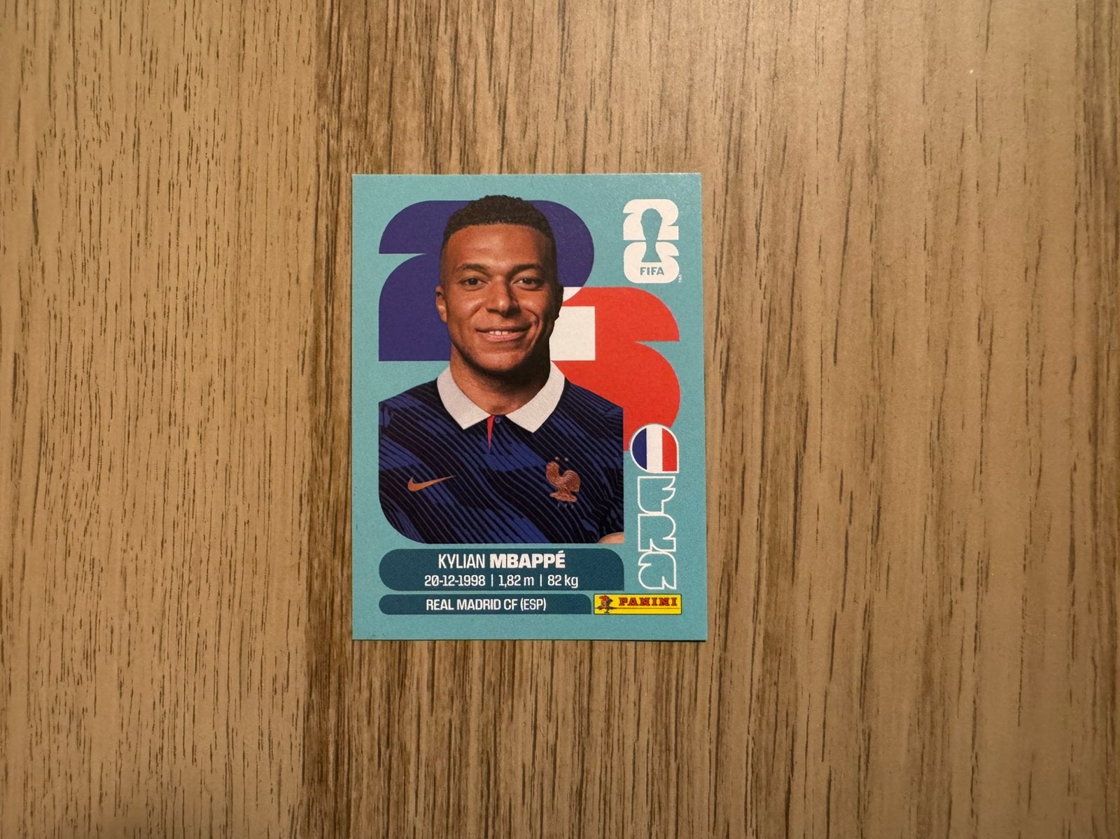 Mbappe Panini WK 2026 Sticker, Ophalen of Verzenden, Zo goed als nieuw, Sticker