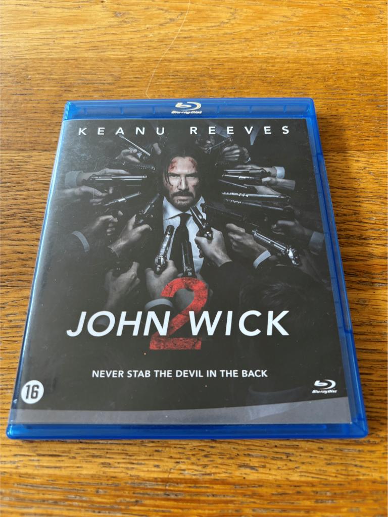 Blu-ray John Wick 2 - NL-Uitgave, Ophalen of Verzenden, Gebruikt, Thrillers en Misdaad