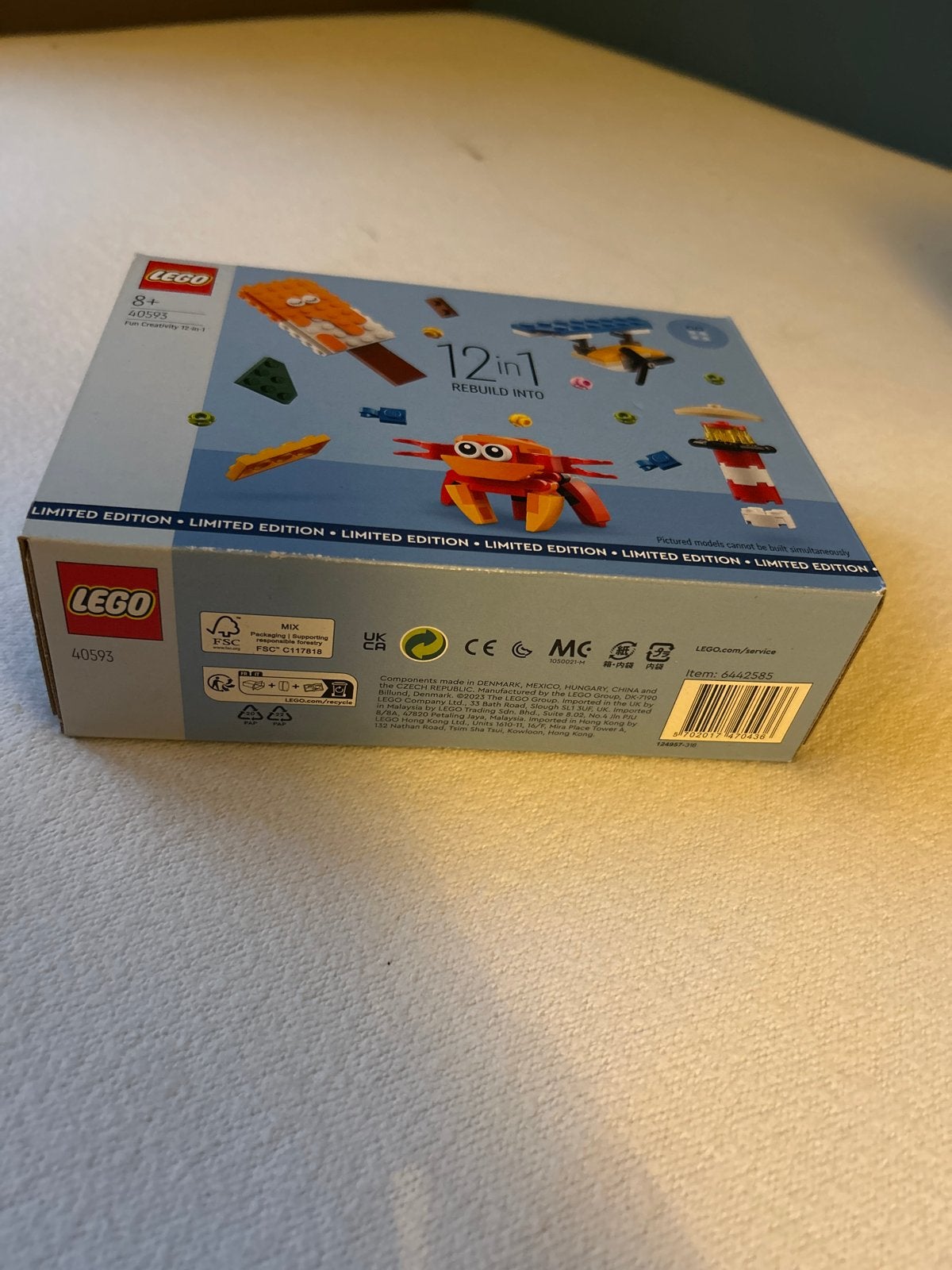 LEGO 40593 12-in-1 Limited Edition, Lego, Nieuw, Ophalen of Verzenden, Compleet