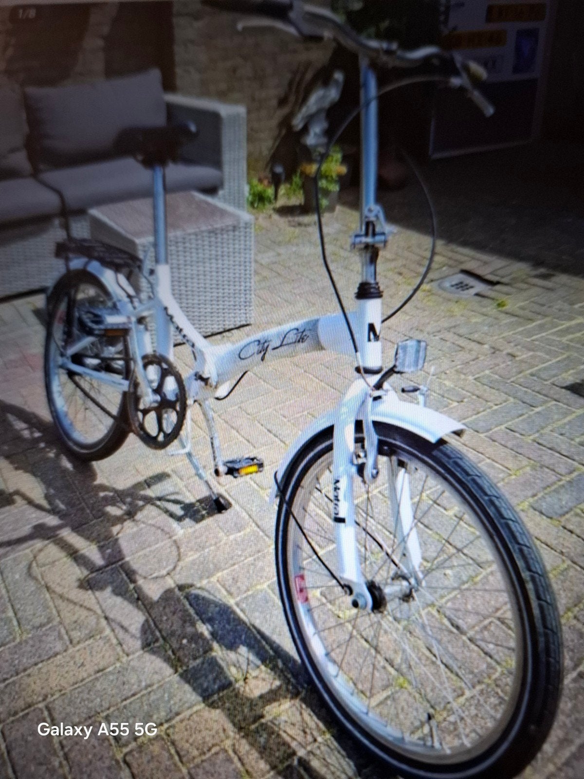 vouwfietsen met versnellingen, Fietsen en Brommers, Fietsen | Vouwfietsen, 20 inch of meer, Gebruikt, Velgrem, Versnellingen