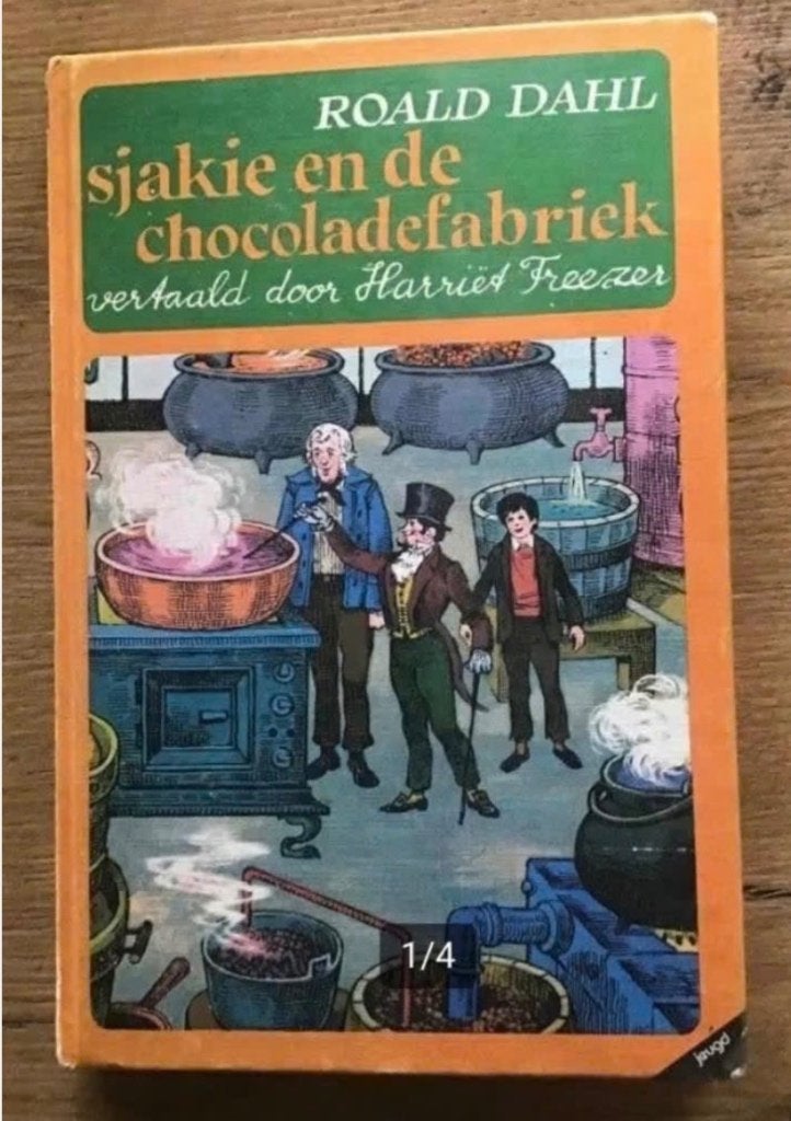 Sjakie en de chocoladefabriek door Roald Dahl, Ophalen of Verzenden, Gelezen, Fictie algemeen