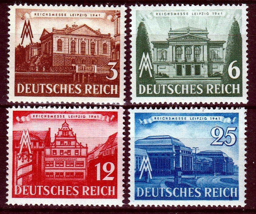 Duitse Rijk Minr 764/7 postfris, Ophalen of Verzenden, Duitse Keizerrijk, Postfris