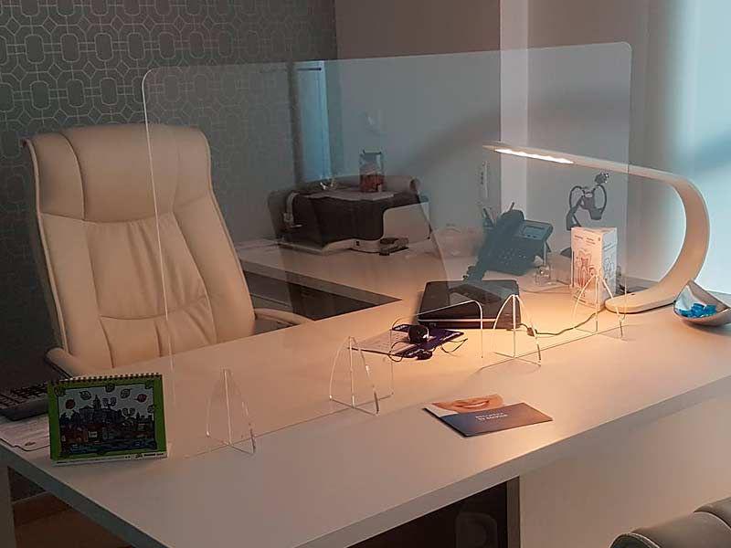 2 Bescherminsschermen/ spatschermen voor winkel of kantoor, Ophalen of Verzenden