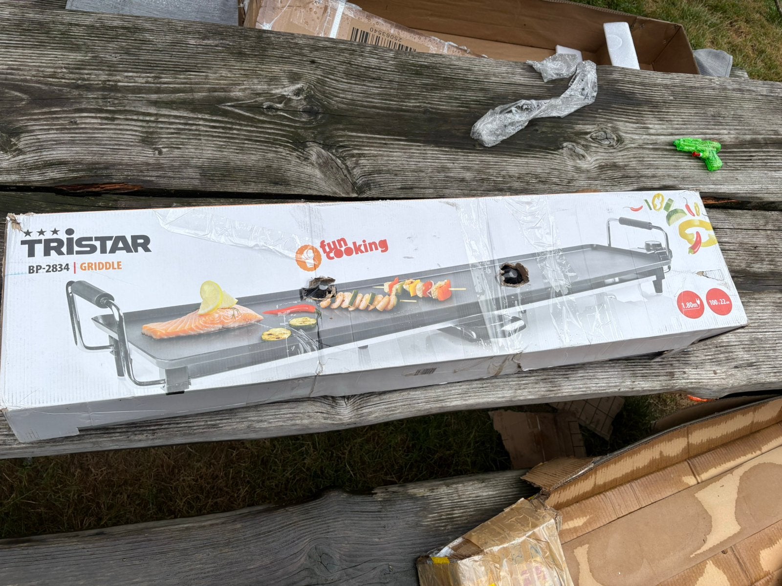 NIEUW IN DOOS! Tristar BP-2834 Bakplaat, Ophalen of Verzenden, Nieuw