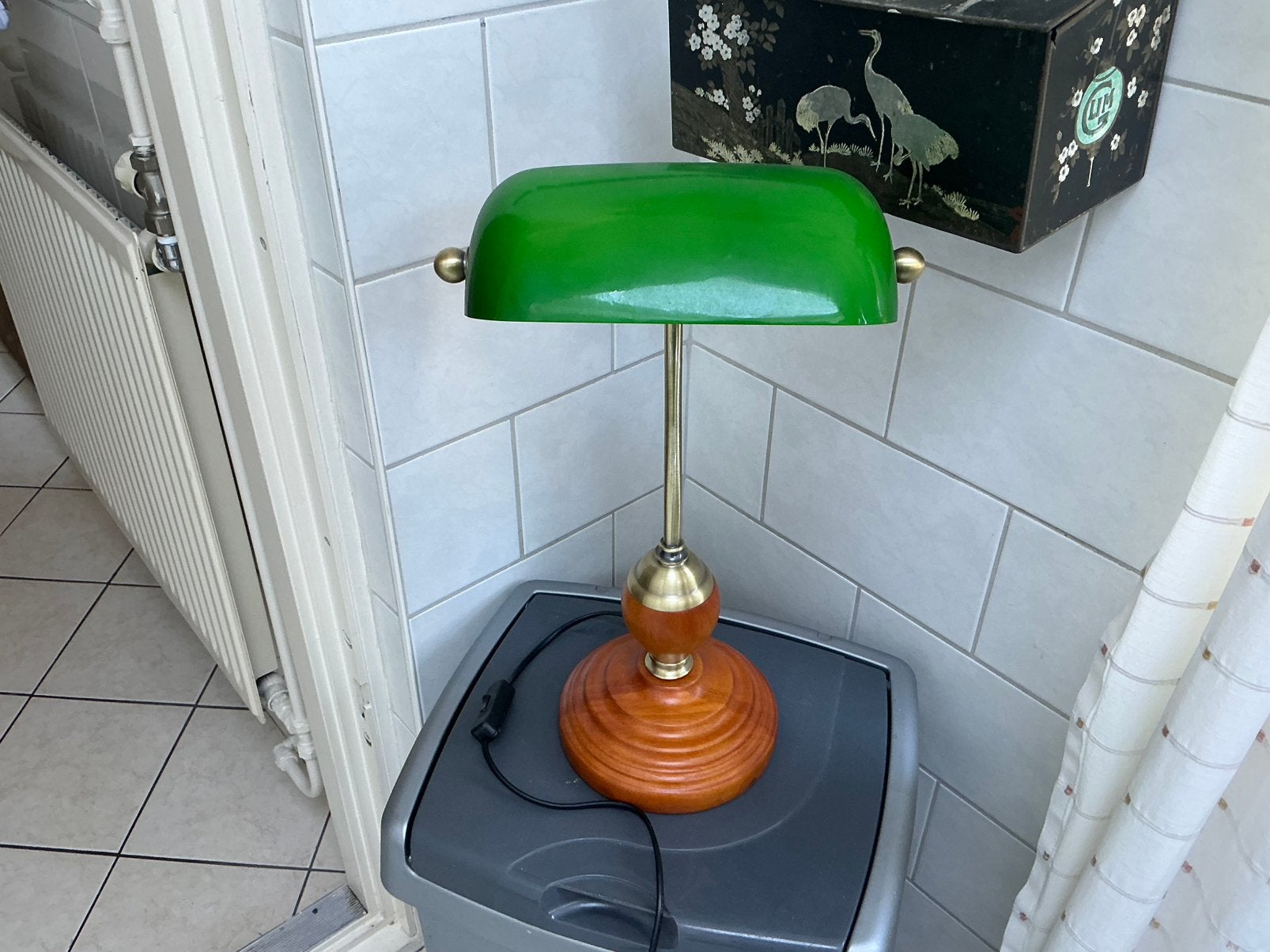 Notaris bureau lamp., Ophalen of Verzenden