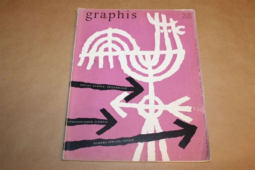 Magazine - Graphis - 1949 !!, Ophalen of Verzenden, 1940 tot 1960, Knipsel(s)