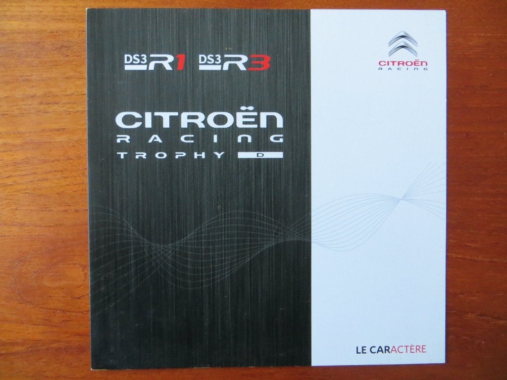Citroën DS3 Racing Trophy (nov. 2015), Verzenden, Nieuw, Citroën