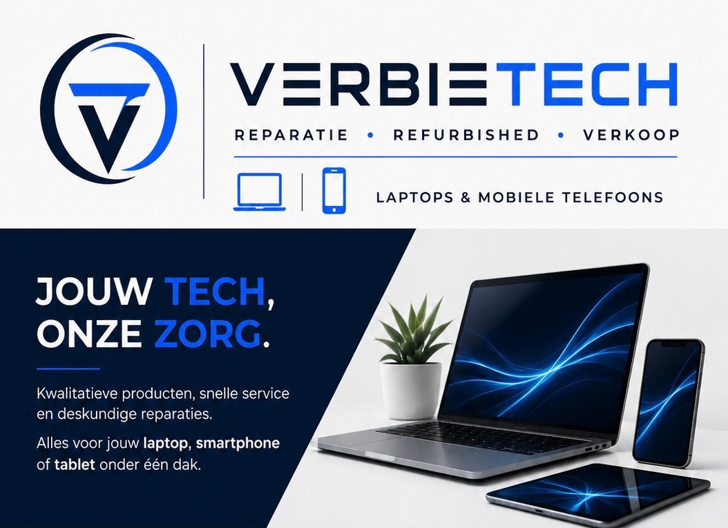 iPhone, iPad of laptop kapot? Kies voor VerbieTech Hulst!, VerbieTech, Info@verbietech.nl, Refurbished, Ophalen of Verzenden