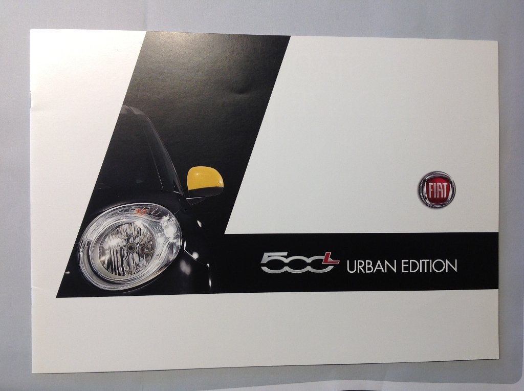 Fiat 500 L Urban Edition folder, Ophalen of Verzenden, Nieuw, Overige merken