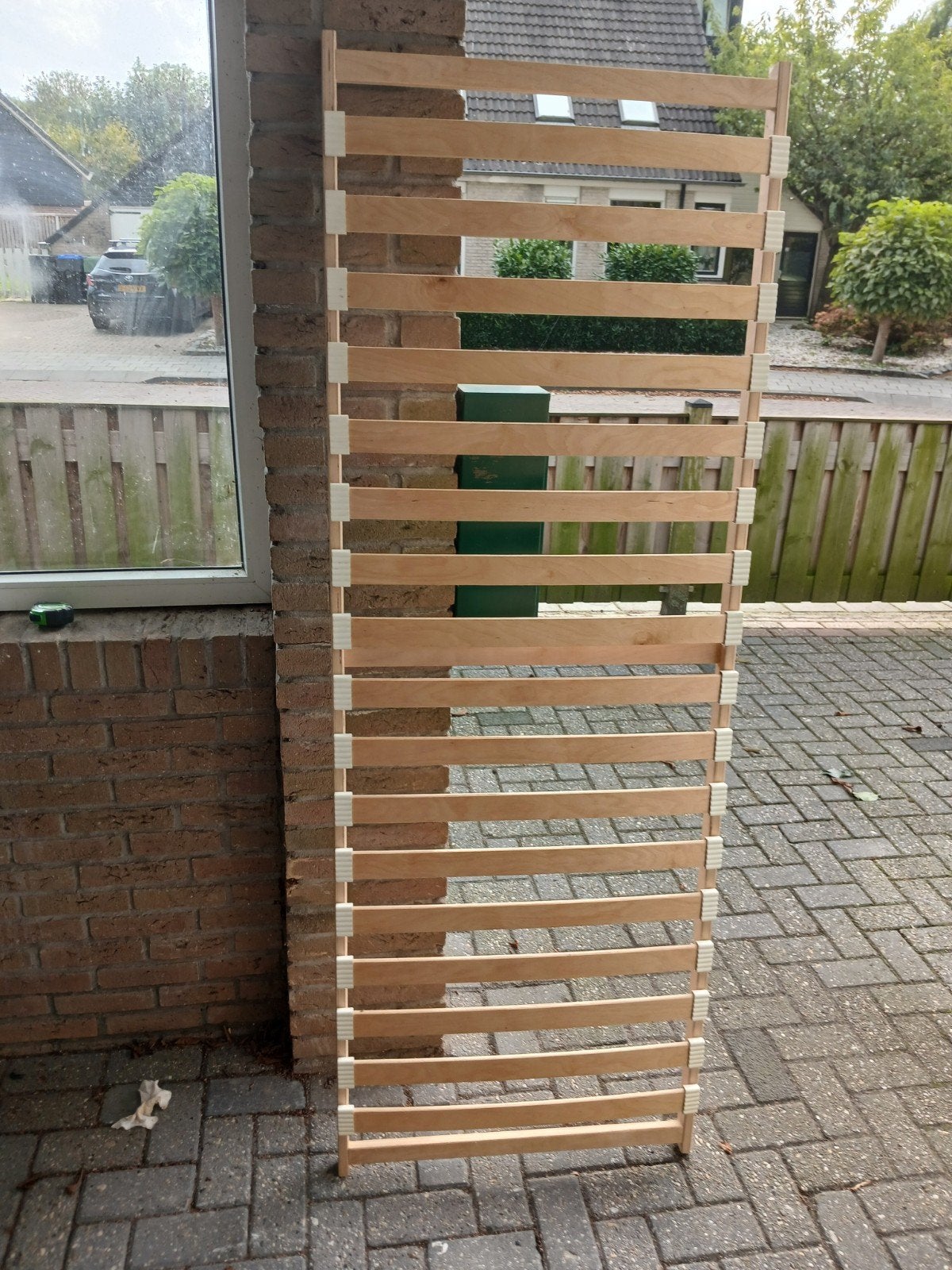 2x lattenbodem 70x200, Ophalen, Gebruikt, Tweepersoons, 70 cm of minder