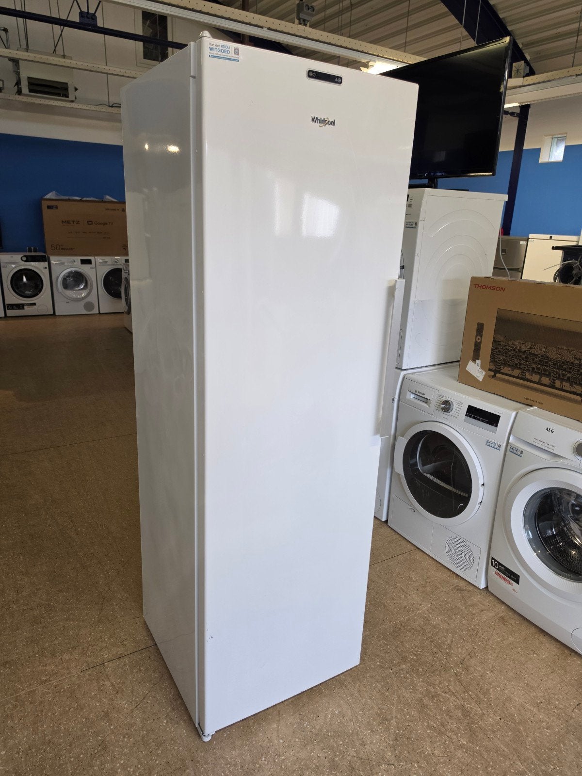 Whirlpool XXL vrijstaande vrieskast | No Frost | Garantie ✅️, Vrieskast, Jirnsum, Energieklasse A of zuiniger, Vanderkooijwitgoed@hotmail.com