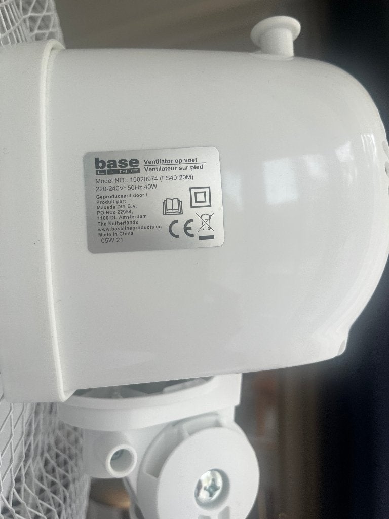 ventilator, Witgoed en Apparatuur, Ventilatoren, Ophalen, Zo goed als nieuw, Overige
