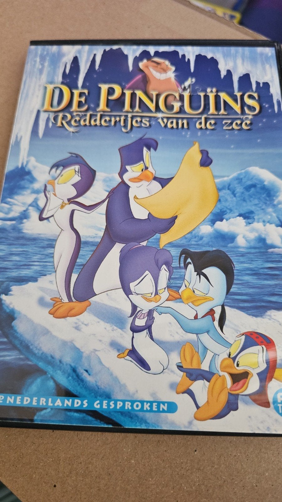 De Pinguïns: Reddertjes van de Zee - DVD, Inclusief boekje, Gebruikt, Animatie, Verzenden