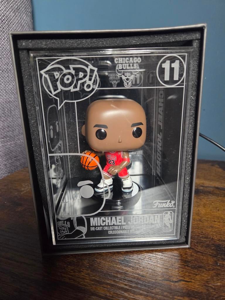 Funko Pop! Die-Cast Michael Jordan Chicago Bulls #11, Ophalen of Verzenden, Nieuw