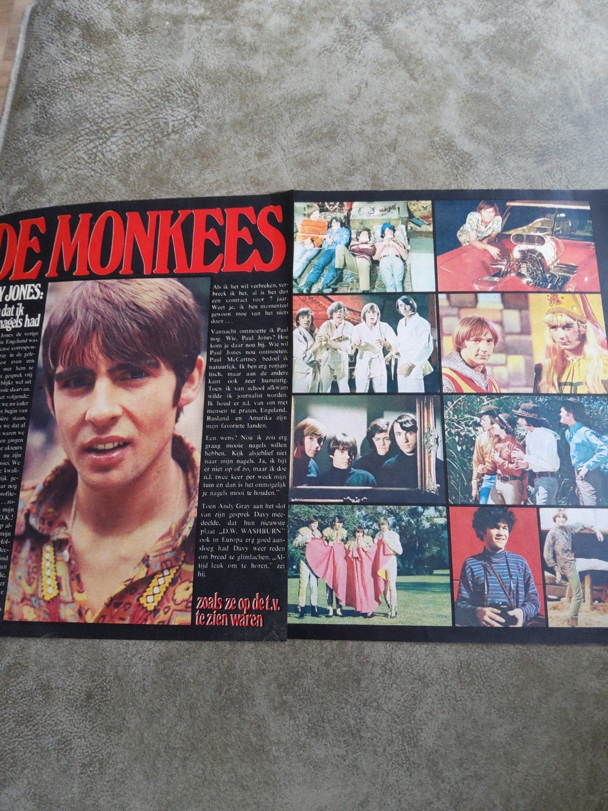The Monkees:   muziek expres 60's, Ophalen of Verzenden, Boek, Tijdschrift of Artikel