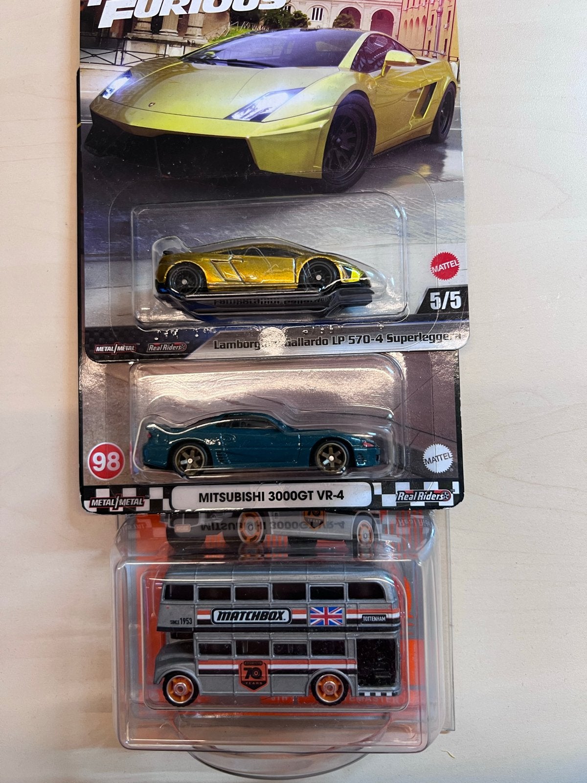 Hot Wheels & Matchbox: Lamborghini, Mitsubishi, Bus, Ophalen of Verzenden, Nieuw