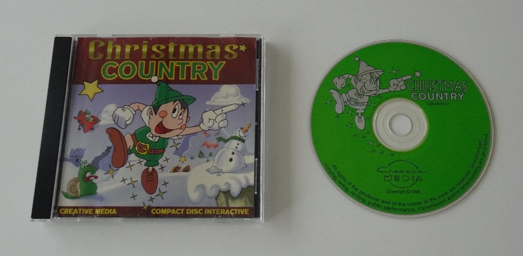 Christmas Country compleet voor Philips CD-i, Spelcomputers en Games, 1 speler, Ophalen, Zo goed als nieuw, Vanaf 3 jaar