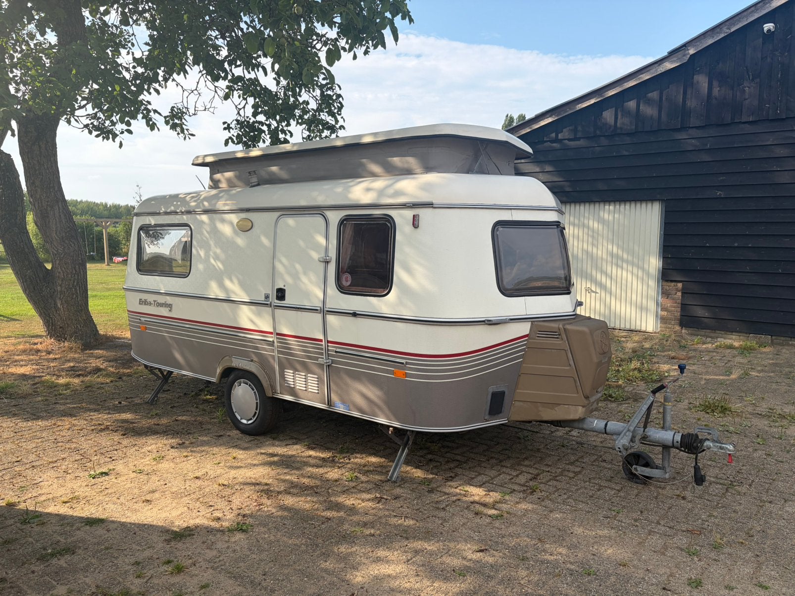 Eriba Touring Troll 1993 - langslaper, Caravans en Kamperen, Caravans, Treinzit, 750 - 1000 kg, Particulier, Hymer