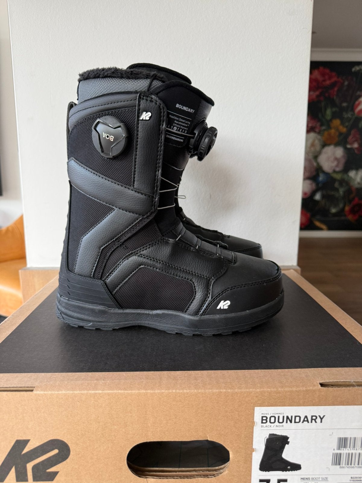 K2 Boundary snowboard boots BOA maat 40 (US 7.5), Sport en Fitness, Ophalen of Verzenden, Zo goed als nieuw, Schoenen