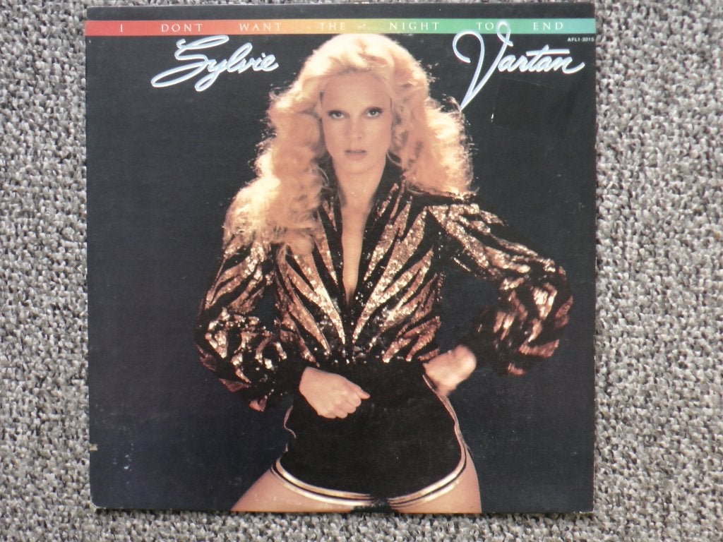 Sylvie Vartan - I don't want the night to end VINYL LP, 12 inch, Fotohoes, Ophalen of Verzenden, 1970 - 1979
