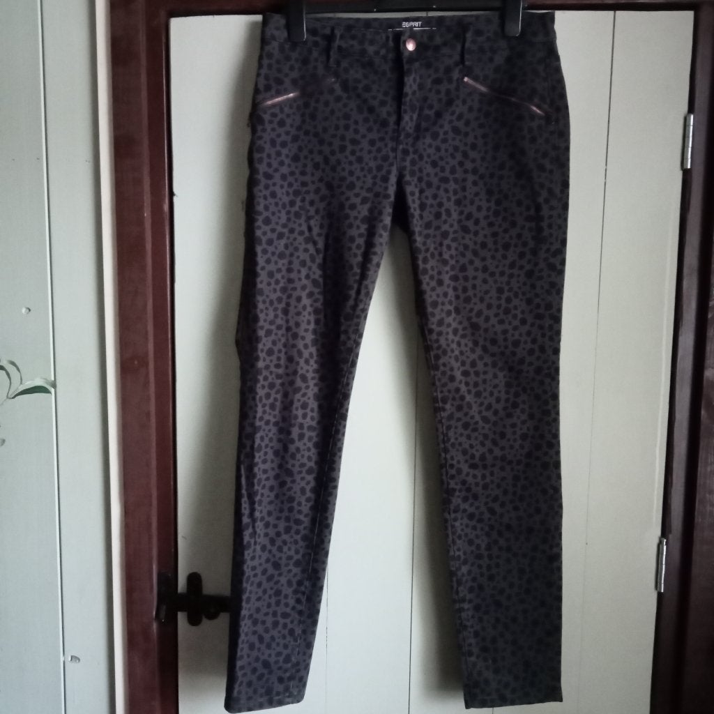 Esprit jeans luipaard dieren print jeans maat 32/32, Kleding | Dames, Spijkerbroeken en Jeans, Overige kleuren, Verzenden, Zo goed als nieuw