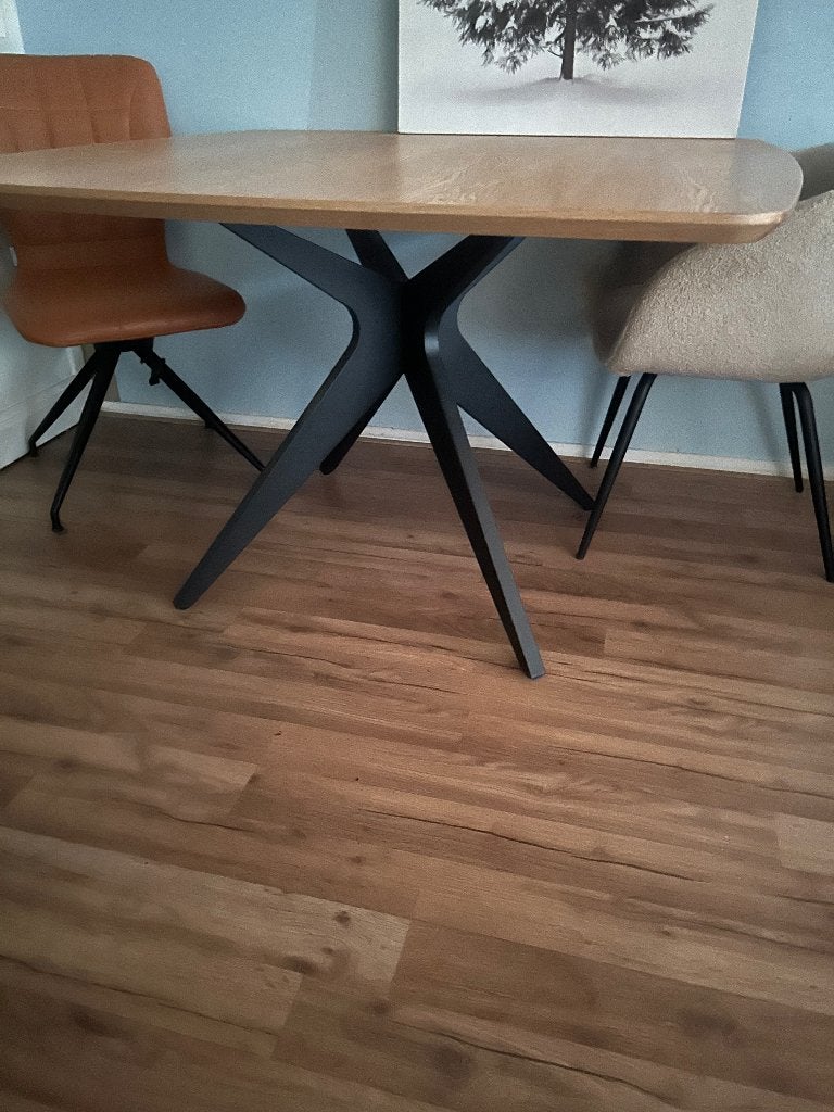 4 persoons eettafel te koop, Huis en Inrichting, Tafels | Eettafels, Ophalen, Gebruikt, 100 tot 150 cm, 50 tot 100 cm