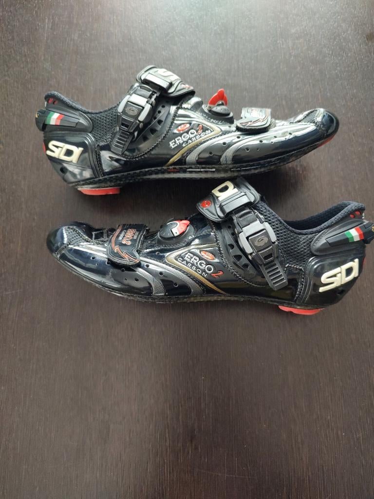 Sidi Ergo 2 Carbon wielrenschoen maat 42, Ophalen of Verzenden, Zo goed als nieuw, Schoenen