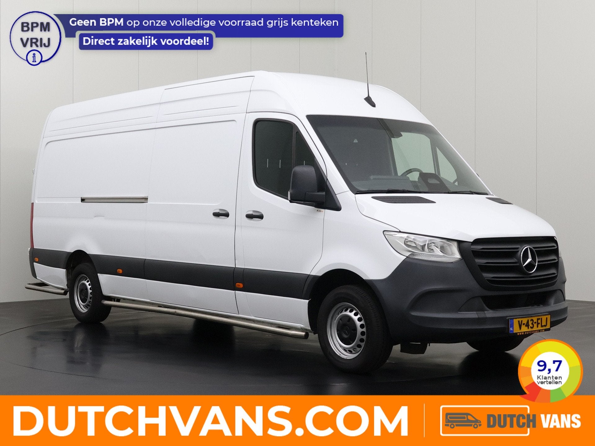 Mercedes-Benz Sprinter Automaat L3H2 Maxi Pro ( Model 2025 ), Auto's, Automaat, Dealer onderhouden, Gebruikt, 4 cilinders