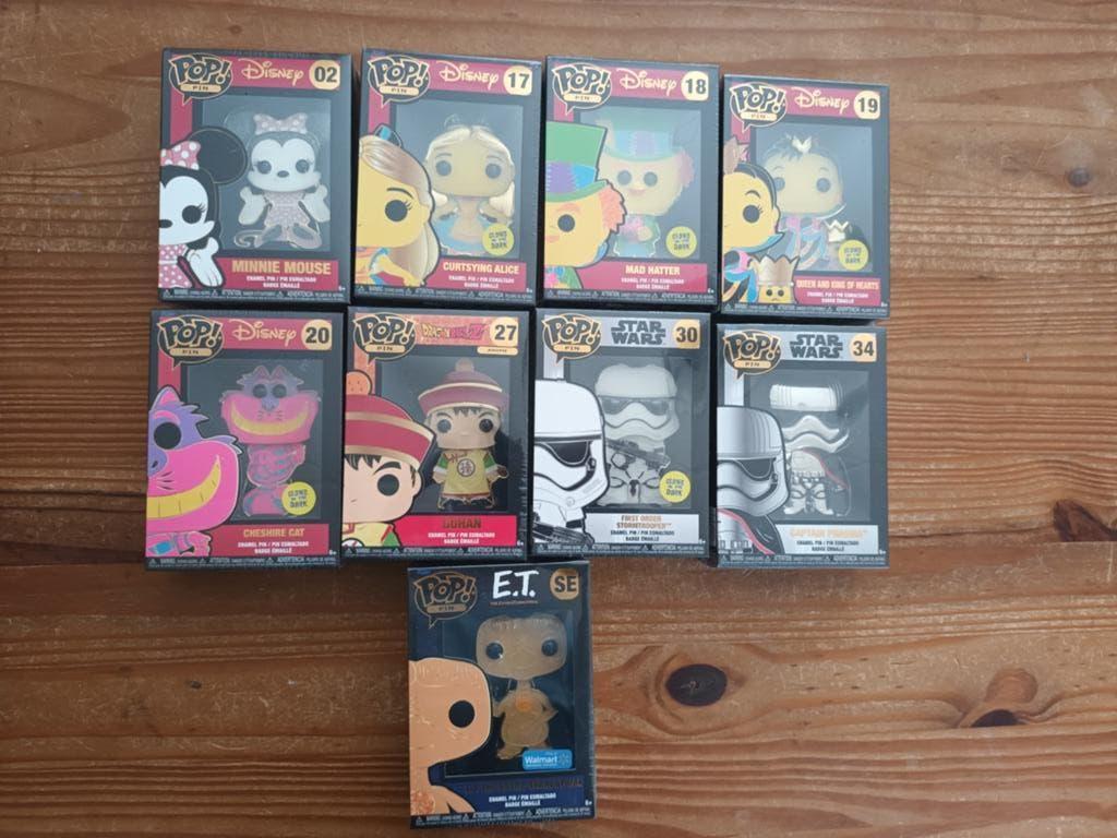 Funko Pop! Disney, Star Wars, E.T. Collectie (9 stuks), Ophalen of Verzenden, Nieuw