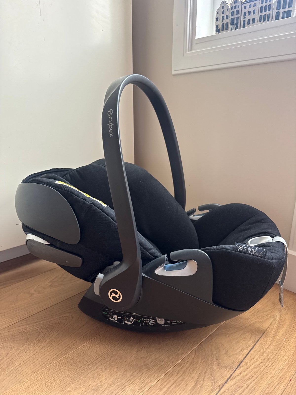 Cybex platinum Cloud Z autostoel - Veilig en comfortabel, Autogordel of Isofix, Verstelbare rugleuning, Zo goed als nieuw, 0 t/m 13 kg