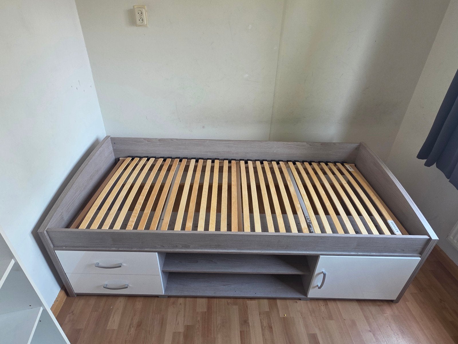 Hoogslaper met opbergruimte, ideaal voor schoolgaande jeugd, Gebruikt, 90 cm, Ophalen of Verzenden, 200 cm