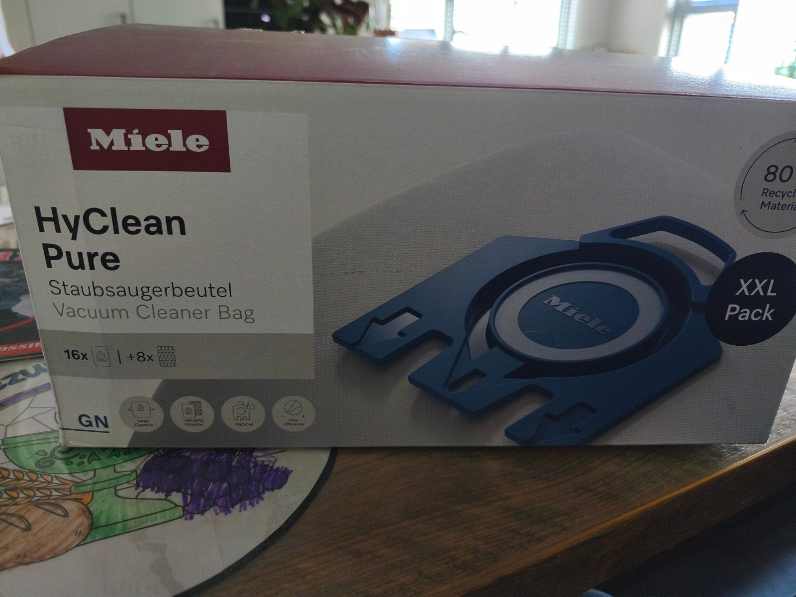 Nieuwe Miele HyClean Pure GN stofzuigerzakken, Ophalen of Verzenden, Nieuw, Stofzak, Miele