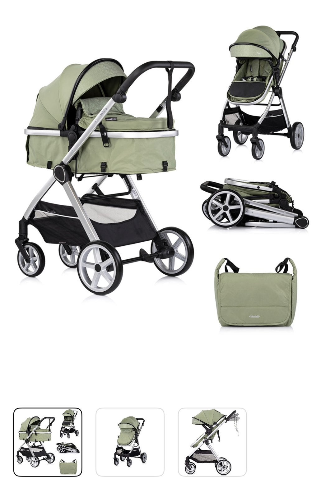 Chipolino Vista kinderwagen, Ophalen, Gebruikt