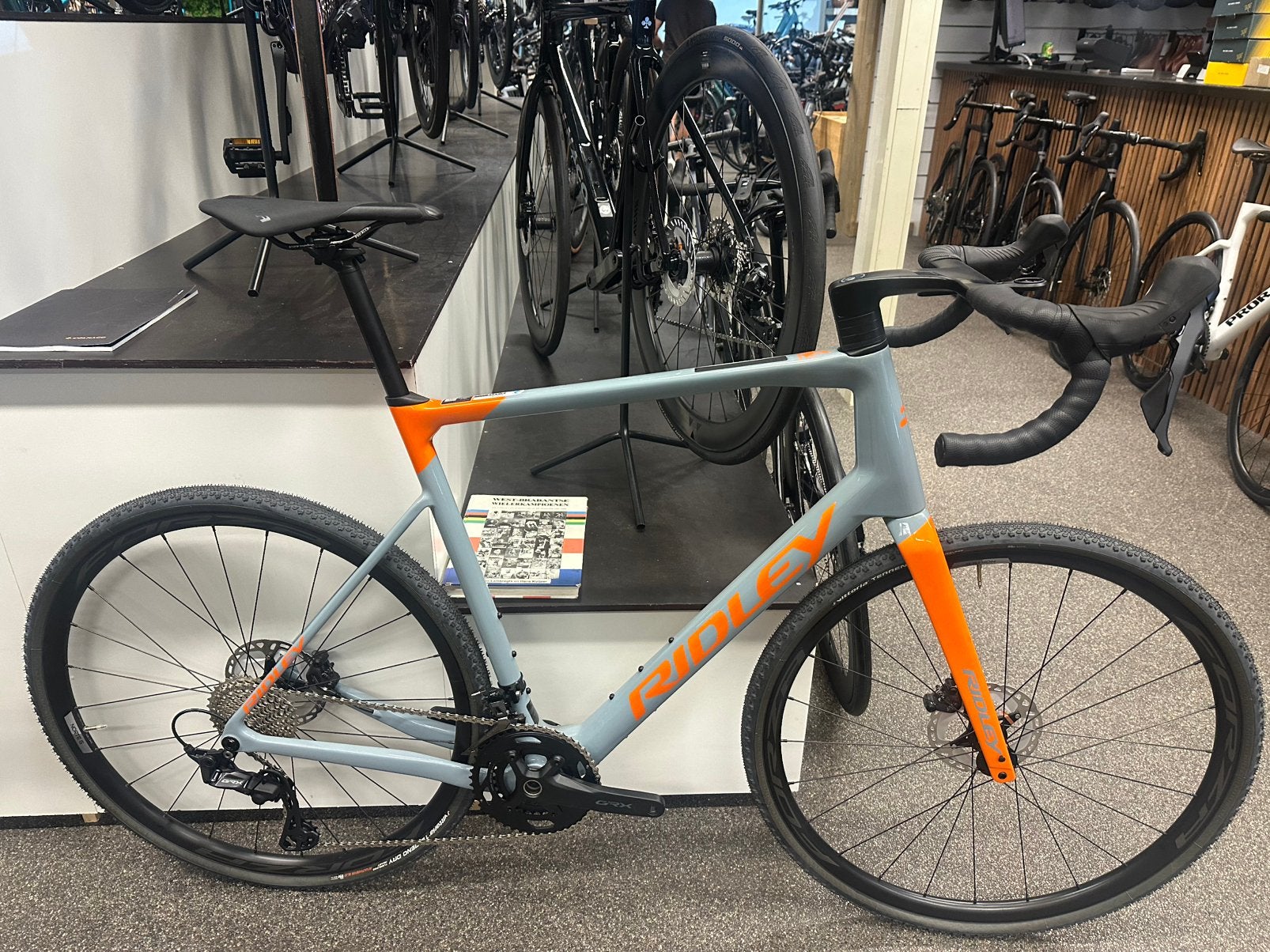 nieuwe ridley grifn incl carbon stuur €2249,-, Carbon, Nieuw, Meer dan 20 versnellingen, 53 tot 57 cm
