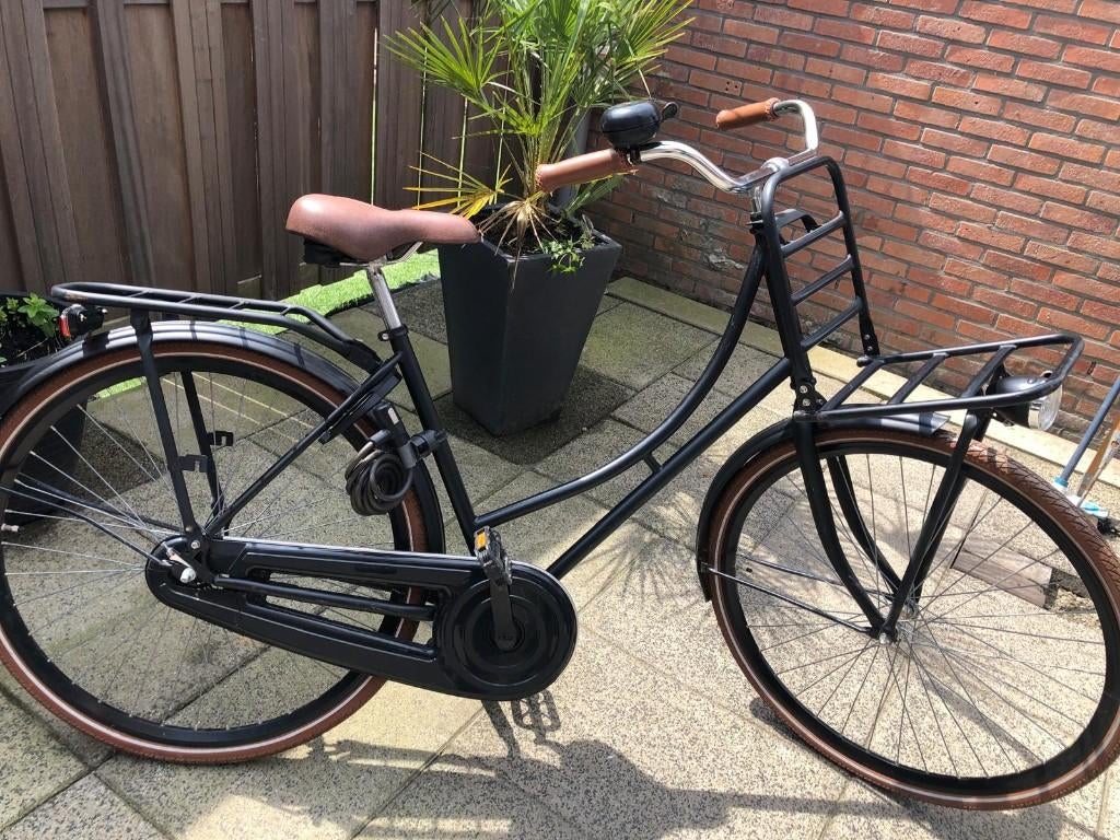 Fiets, Fietsen en Brommers, Fietsen | Dames | Damesfietsen, Terugtraprem, Gebruikt, Minder dan 47 cm, Ophalen