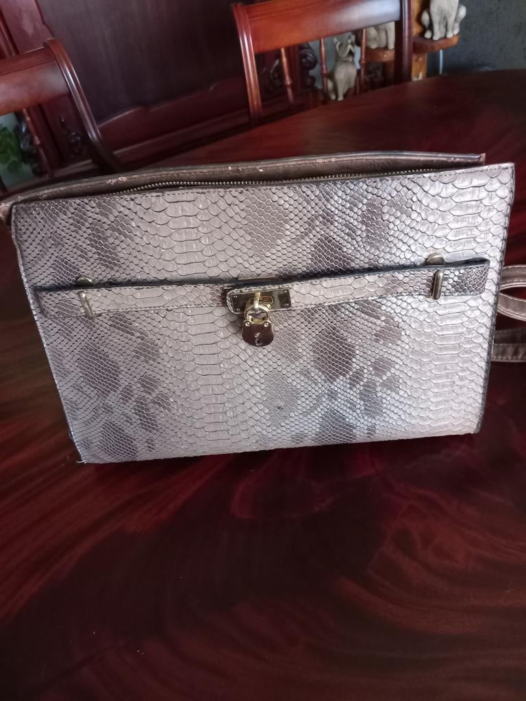 Handtas, Sieraden, Tassen en Uiterlijk, Tassen | Damestassen, Ophalen, Bruin, Handtas