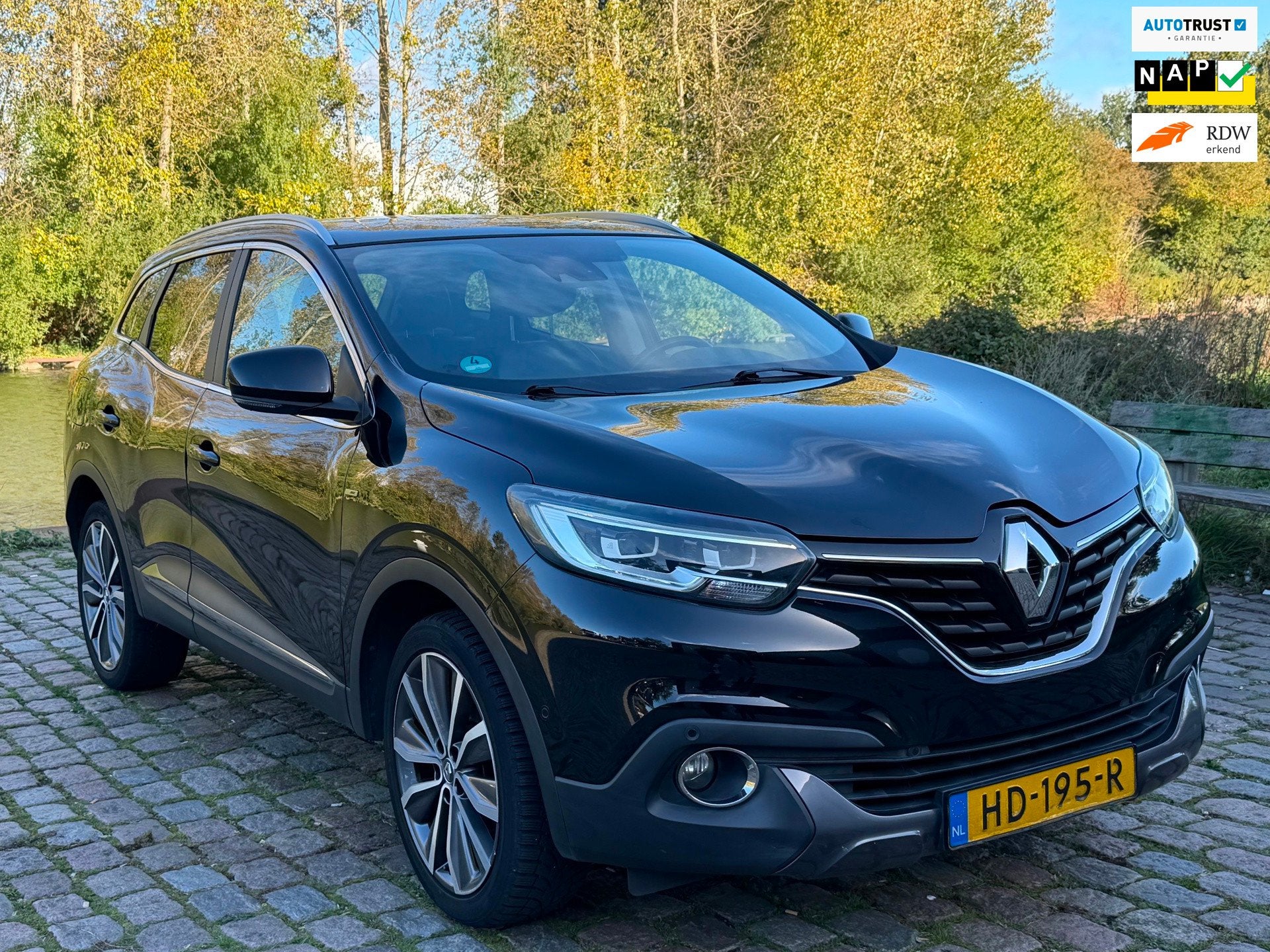 Renault Kadjar 1.2 TCe Bose 2e eigenaar airco elektrische ra, Auto's, Voorwielaandrijving, Kadjar, Gebruikt, 4 cilinders