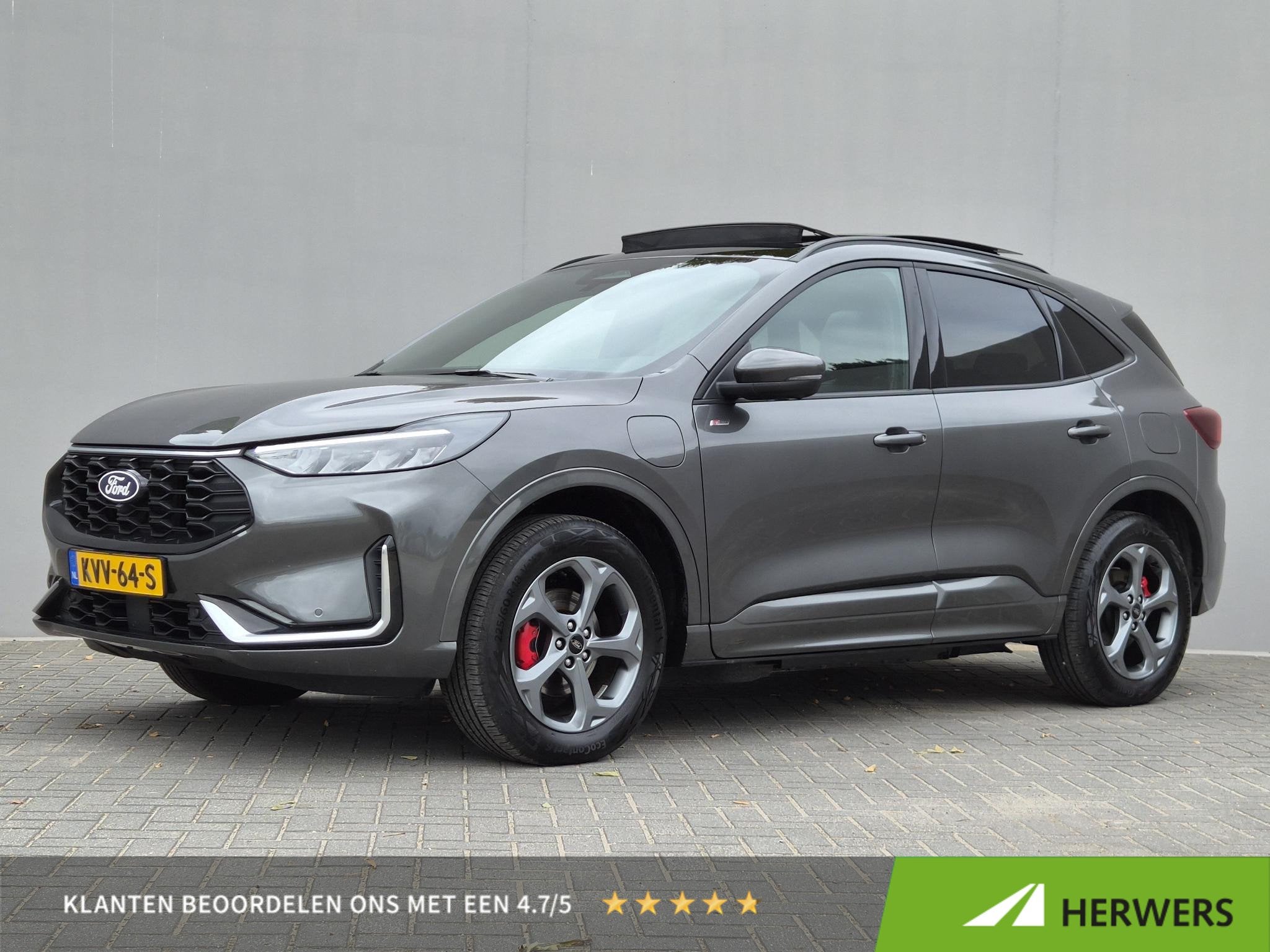 Ford Kuga 2.5 PHEV ST-Line X / Glazen schuif- en kanteldak /, Auto's, 14 kWh, Gebruikt, Euro 6, 4 cilinders