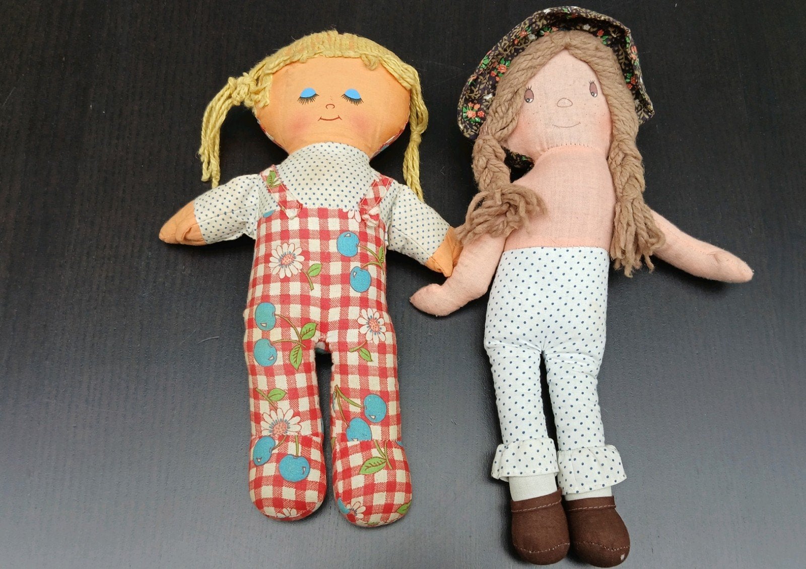 Vintage Holly Hobbie poppen - set van 2, Ophalen of Verzenden, Gebruikt, Overige typen