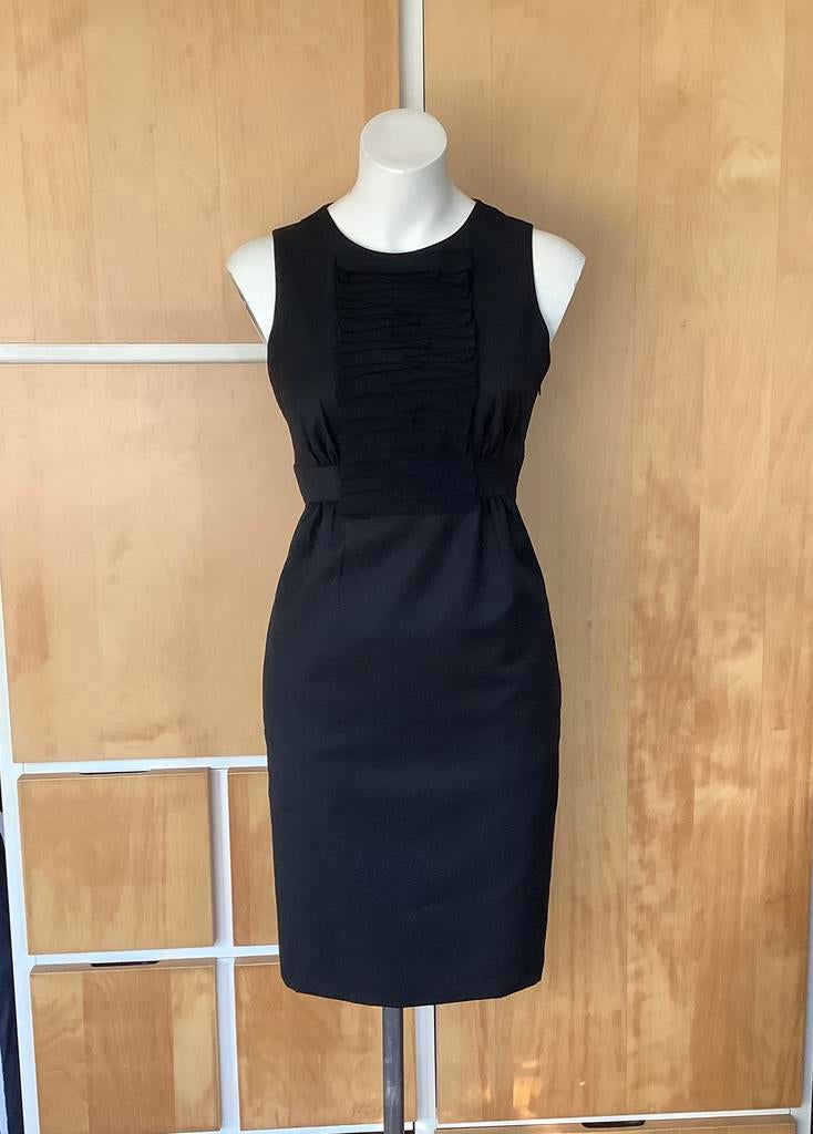 TED BAKER stijlvolle zwarte jurk zonder mouwen maat 3 = 38, Maat 38/40 (M), Zwart, Nieuw, Ophalen of Verzenden