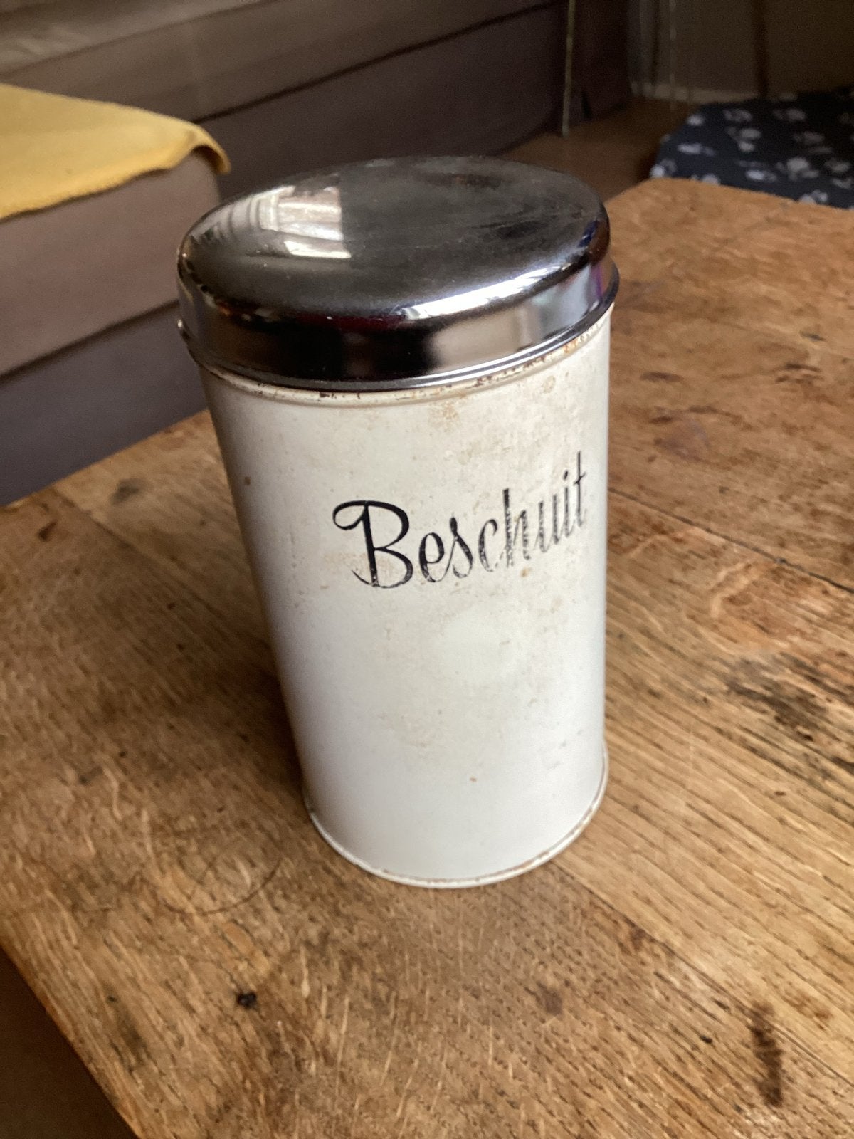 Vintage Beschuitbus, Antiek en Kunst, Ophalen of Verzenden