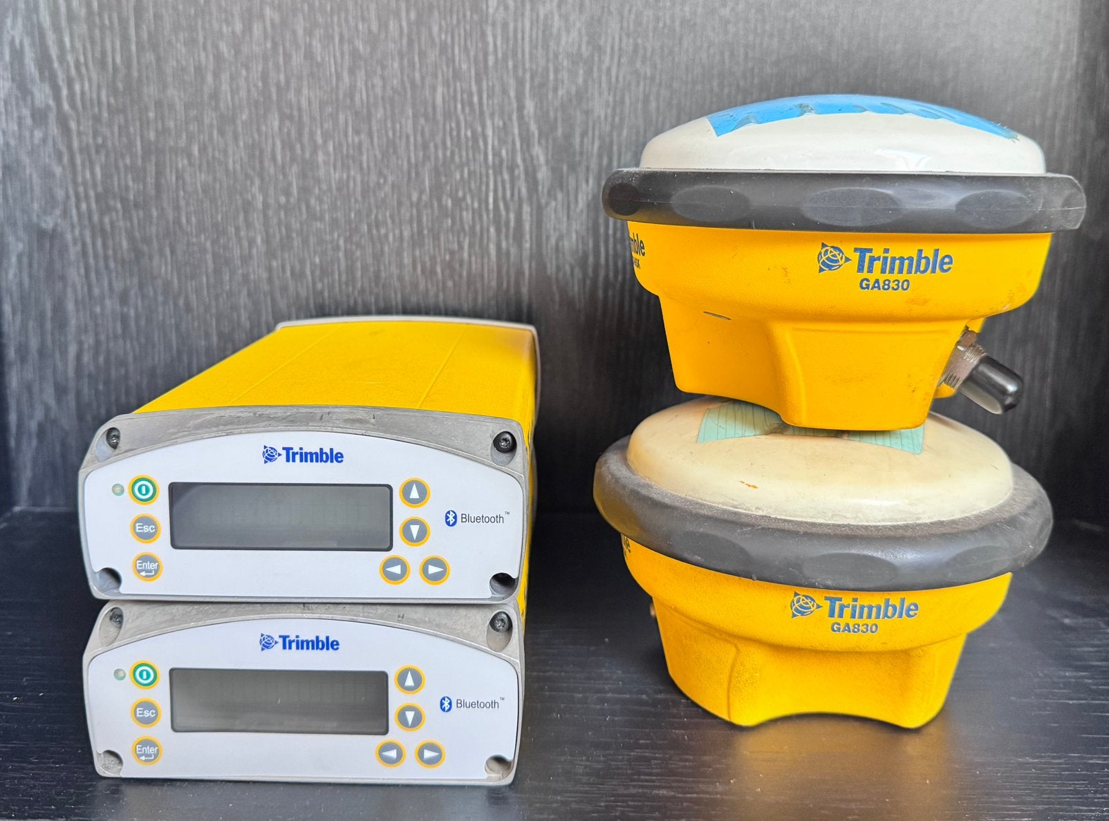 Trimble SPS851 Extreme (2X) met Trimble GA830 (2X), Doe-het-zelf en Verbouw, Meetapparatuur, Ophalen of Verzenden, Zo goed als nieuw