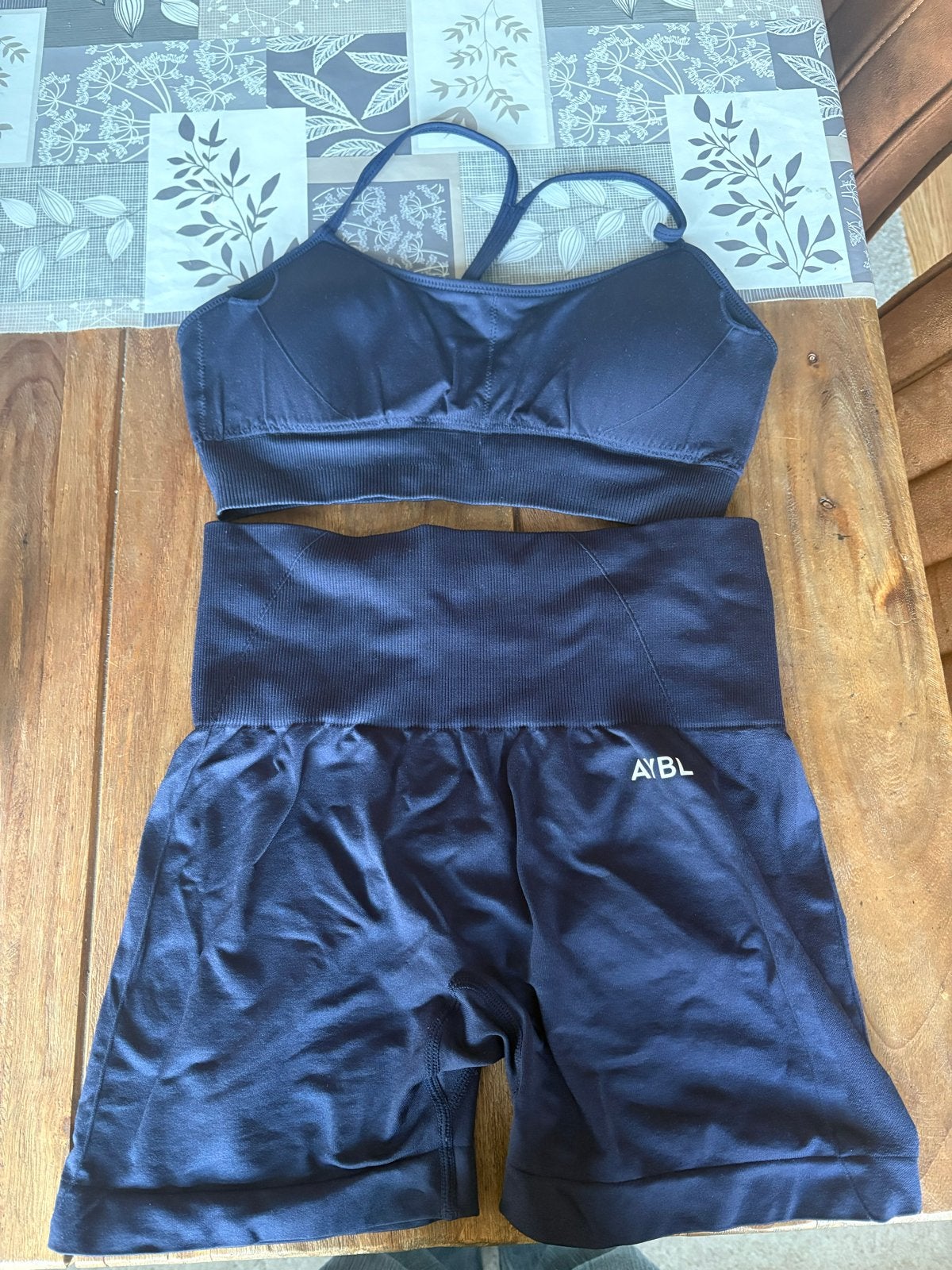 AYBL Sportset maat S, Blauw, Ophalen of Verzenden, Maat 36 (S), Fitness of Aerobics