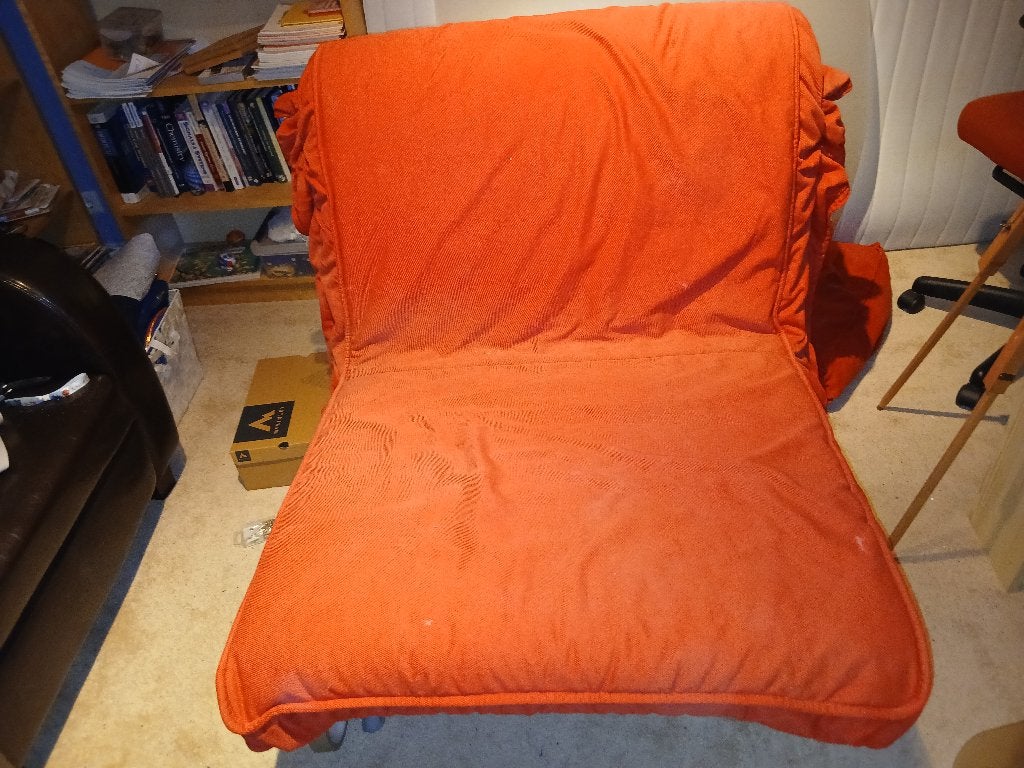 Bedstoel ikea, Ophalen, Gebruikt, 90 cm, Eenpersoons