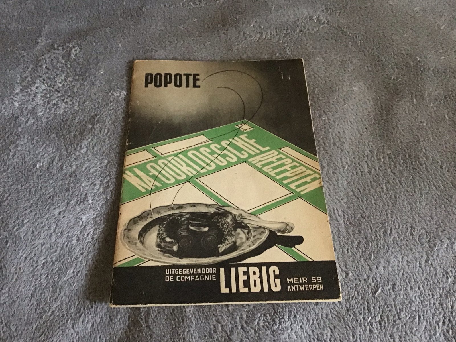 Vintage Popote kookboekje - Na-oorlogsche Recepten Liebig, Ophalen of Verzenden, Gelezen, Europa, Voorgerechten en Soepen