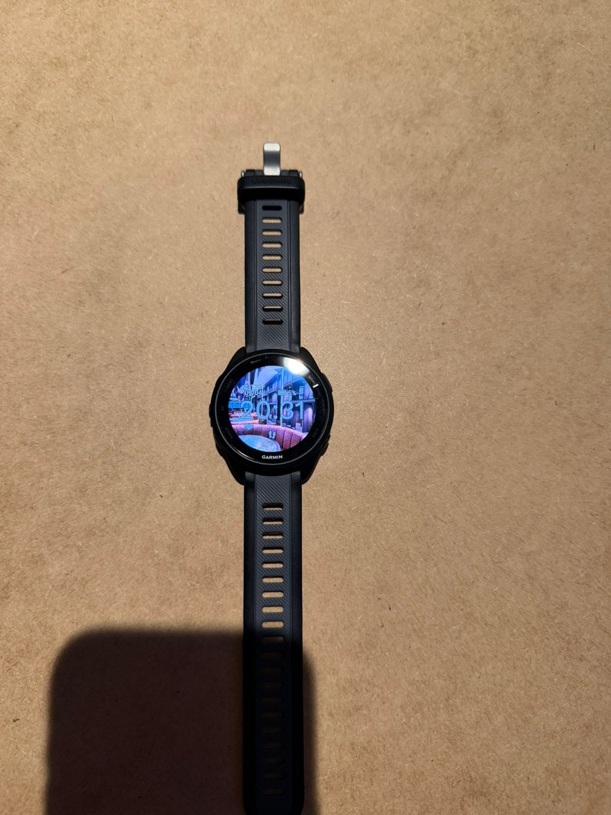 Garmin Forerunner 165, Zwart, Ophalen of Verzenden, Zo goed als nieuw, GPS