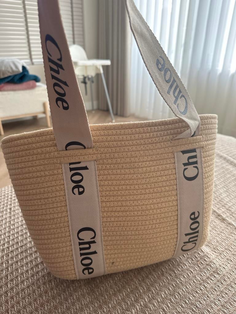 Chloé tasje - Stijlvol en compact, Ophalen of Verzenden, Zo goed als nieuw, Beige, Handtas